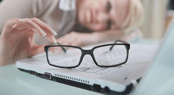 woman with poor eyesight how to recover