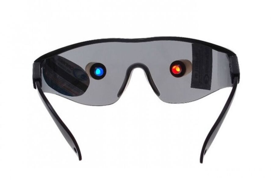 Visual correction glass