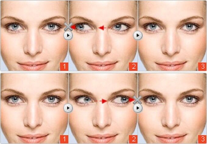Eye exercises help improve vision effectively